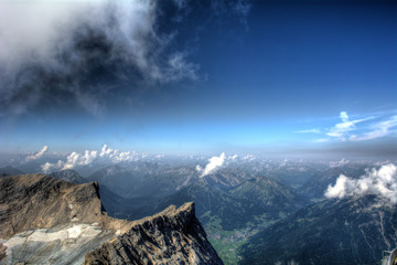 Berggipfel Panorama