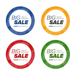 Big sale circle stickers