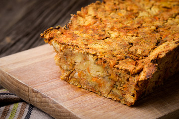 Delicious homemade vegan chickpea pate