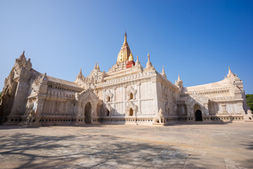 Fototapeta na wymiar Ananda Temple in Bagan, Myanmar, Burma