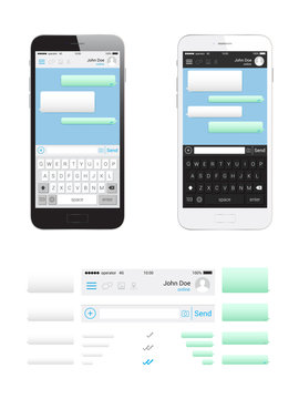 Phone Message Templates User Interface
