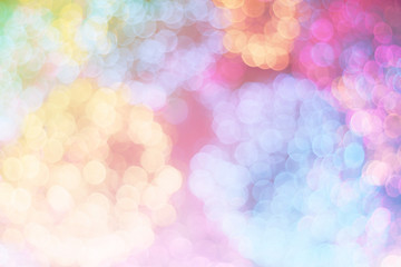 Colorful festive Christmas elegant abstract background with boke