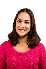 Fototapeta premium Portrait of confident young woman smiling