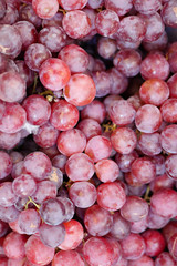 red grape, closeup shot