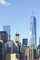 Fototapeta premium Manhattan buildings
