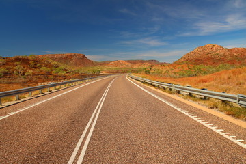 Road through Kimberley, Australia