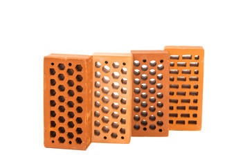 bricks isolated