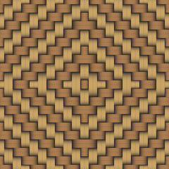Woven wood pattern