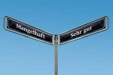 Schild 49 - Sehr gut