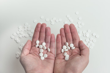 Tabletten Medizin für die Gesundheit der Menschen