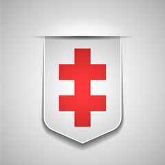 Obraz premium Belarusian cross