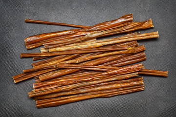 chewing sticks for pets. Treats and teeth cleaning