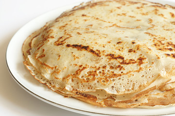 Homemade fried pancakes