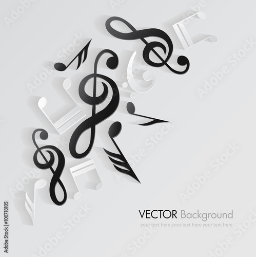 "Music background. Vector illustration" Stockfotos und lizenzfreie