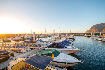 Harbor in Los Cristianos