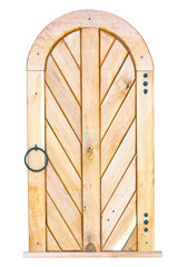 Old wooden door.