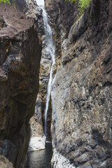Waterfall on the island of Koh Chang in