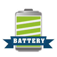 Battery icons graphic