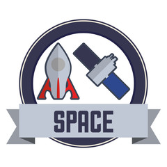 Space icons design 