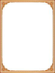 photo frame floral for picture, vector , thai frame style