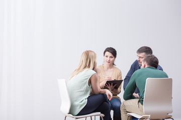 Sitting in the circle