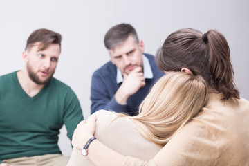 Fototapeta premium Teamwork during therapy