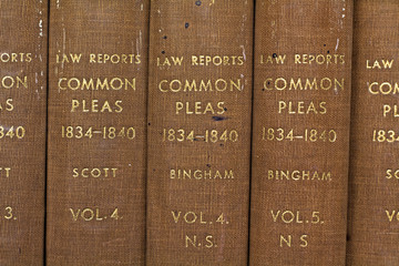Old library Law reports common pleas 1834-1840