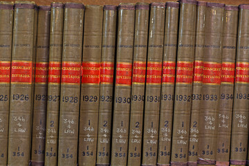 Old library Law reports Chancery Division