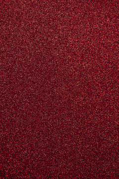 Red glitter texture, valentines day background 