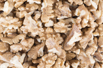 walnuts cernels background