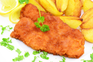 Kartoffeln Schnitzel