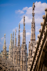 Dome cathedral in Milan