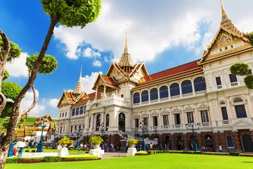 Foto op Plexiglas Royal grand palace in Bangkok © preto_perola