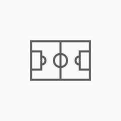 soccer field icon