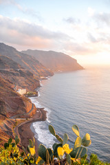 Tenerife coastline in Anaga park
