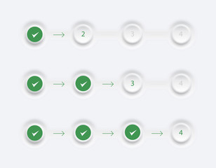 Green website progess bar