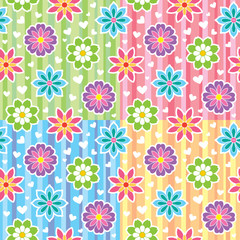 patterns with flowers