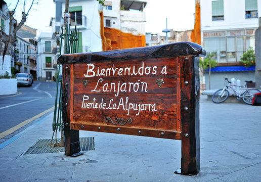 Lanjar&oacute;n, puerta de la Alpujarra, Andaluc&iacute;a, Espa&ntilde;a