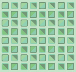 geometry green pastel background