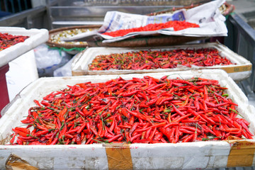 Onion and red chilli.