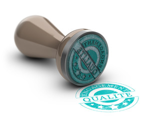 Engagement qualité, garantie satisfaction client.