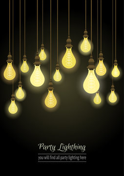 Hanging Light Bulbs 