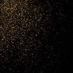 Fototapeta na wymiar Shinny glitter texture. Golden sky. Vector eps10.