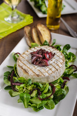 Grilled camembert