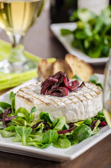 Grilled camembert
