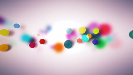 Bokeh with depth of field, Valentine’s Day background