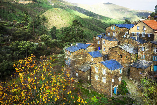 Piodao - beautiful traditional village in mountains, Portugal