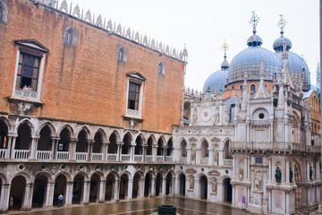 Fototapeta na wymiar Piazza San Marco Venice, Italy