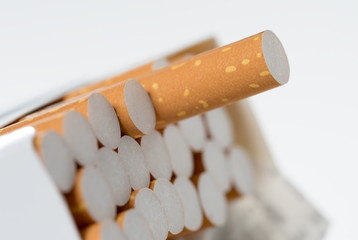 Cigarettes / a box full of cigarettes