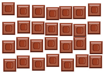 chocolate bar seamless pattern
